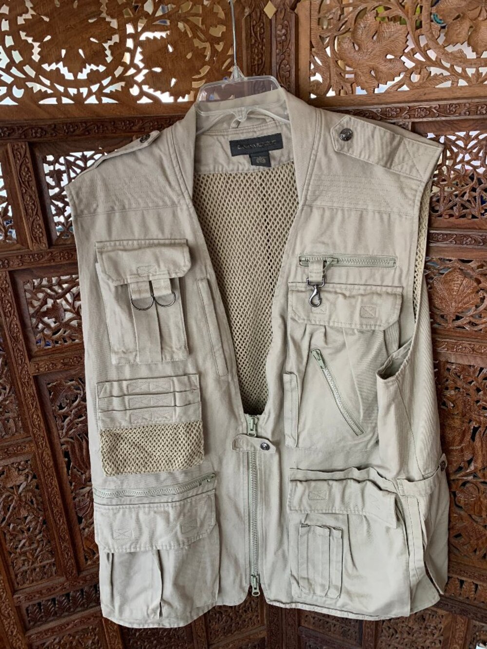 Vintage 90s Banana Republic Safari Vest